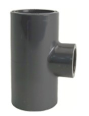 721200 Тройник 90° редукционный, <span>PVC-U</span>, раструб