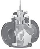КЛАПАН РЕГУЛИРУЮЩИЙ <span>ARI-STEVI 450</span>, ТРЁХХОДОВОЙ (СМЕСИТЕЛЬНЫЙ КЛАПАН / РАЗДЕЛИТЕЛЬНЫЙ КЛАПАН), ФЛАНЦЕВЫЙ 
