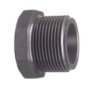 721960 Заглушка резьбовая, <span>PVC-U</span>, нар. Резьба <span>G</span>