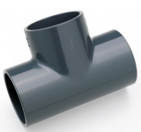 ТРОЙНИК <span>ПВХ</span> 90° КЛЕЕВОЙ