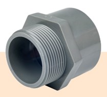800035 Муфта переходная, <span>PVC-U,</span> раструб / нар.резьба <span>G </span>