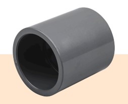 800013 Муфта, <span>PVC-U</span>, раструб