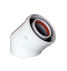 Отвод коаксиальный 90° или 45° <span>BAXI </span>