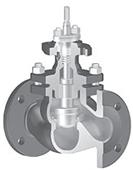 КЛАПАН РЕГУЛИРУЮЩИЙ <span>ARI-STEVI 470</span>, ДВУХХОДОВОЙ, С ЗАТВОРОМ С ВЕДОМЫМ ШТОКОМ, ФЛАНЦЕВЫЙ 