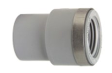 723910 Втулка переходная редукционная, <span>PVC-C,</span> патрубок / внутр.резьба <span>R</span>p