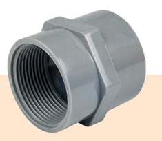 800020 Муфта переходная, <span>PVC-U,</span> раструб / внутр.резьба <span>G</span>