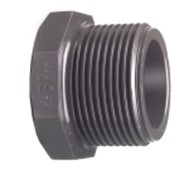 721961 Заглушка резьбовая, <span>PVC-U</span>, нар. Резьба <span>R</span>