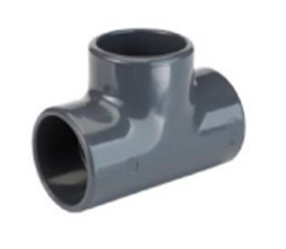<span>TII Т</span>ройник 90°, <span>PVC-U,</span> раструб