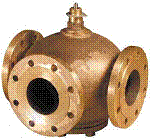КЛАПАН РЕГУЛИРУЮЩИЙ <span>L3F</span>, ОДНОСЕДЕЛЬЧАТЫЙ, ТРЁХХОДОВОЙ, ФЛАНЦЕВЫЙ