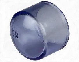 Заглушка, <span>PVC-U</span> (прозрачный), раструб