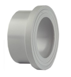 723790 Адаптер фланцевый, <span>PVC-C,</span> раструб / рифленая уплотн. Поверхность