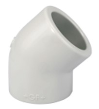 727150 Колено 45°, <span>РР,</span> раструб