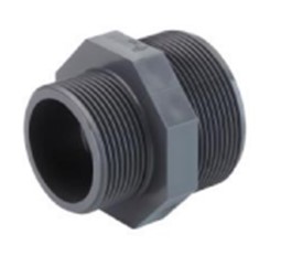 <span>NRF Н</span>иппель резьбовой редукционный <span>PVC-U</span>, нар. Резьба <span>R</span>