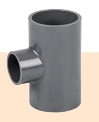800038 Тройник 90° редукционный, <span>PVC-U,</span> раструб