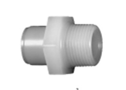 735910 Ниппель переходной <span>PVDF, </span>патрубок / нар.резьба <span>R</span>