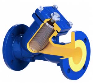 ФИЛЬТР СЕТЧАТЫЙ <span>Zetkama V821</span> ФЛАНЦЕВЫЙ