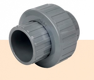800039 Муфта разъемная, <span>PVC-U</span>, раструб