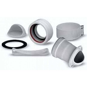 Переходной комплект на 2-а дымохода <span>dn 80 KHG 714061511 BAXI</span>