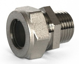 МУФТА ЛАТУННАЯ ПЕРЕХОДНАЯ <span>(М) 20X3/4 EF</span> С НИКЕЛЕВЫМ ПОКРЫТИЕМ