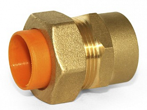 МУФТА ЛАТУННАЯ ГАЗОВАЯ <span>(F) 25Х1</span>